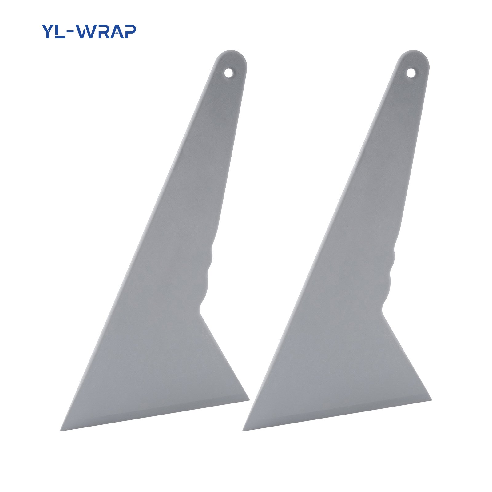 Best Quality Triangle Squeegee Plastic Go Corner Scraper Hard Plastic Car Wrapping Sticker Install Window Tint Tools