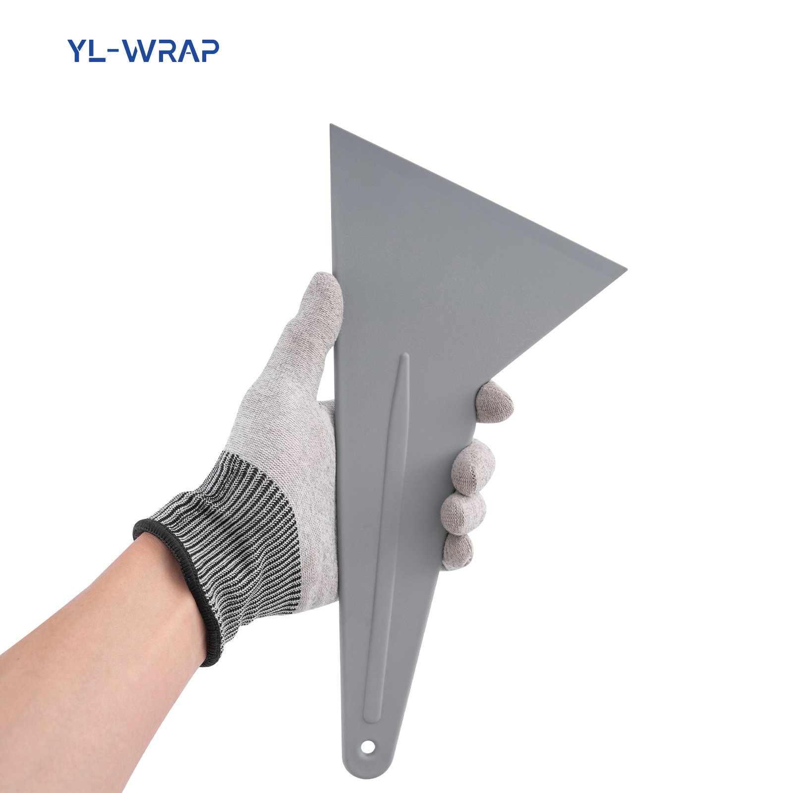 Best Quality Triangle Squeegee Plastic Go Corner Scraper Hard Plastic Car Wrapping Sticker Install Window Tint Tools