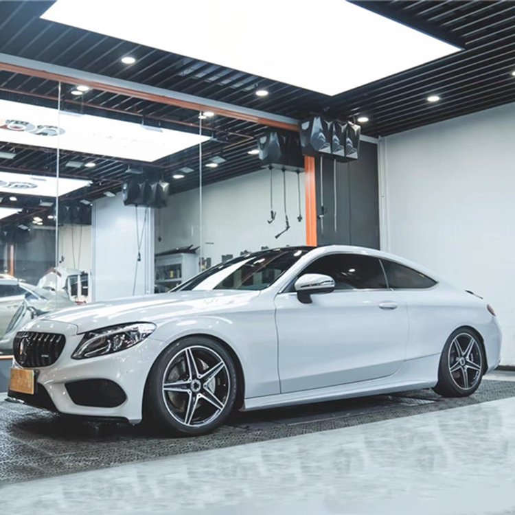 RCWRAP Crystal TPU Car Film Volcanic Grey Car TPU Wrap Color Paint Protective Film Color PPF Film Antiscratch