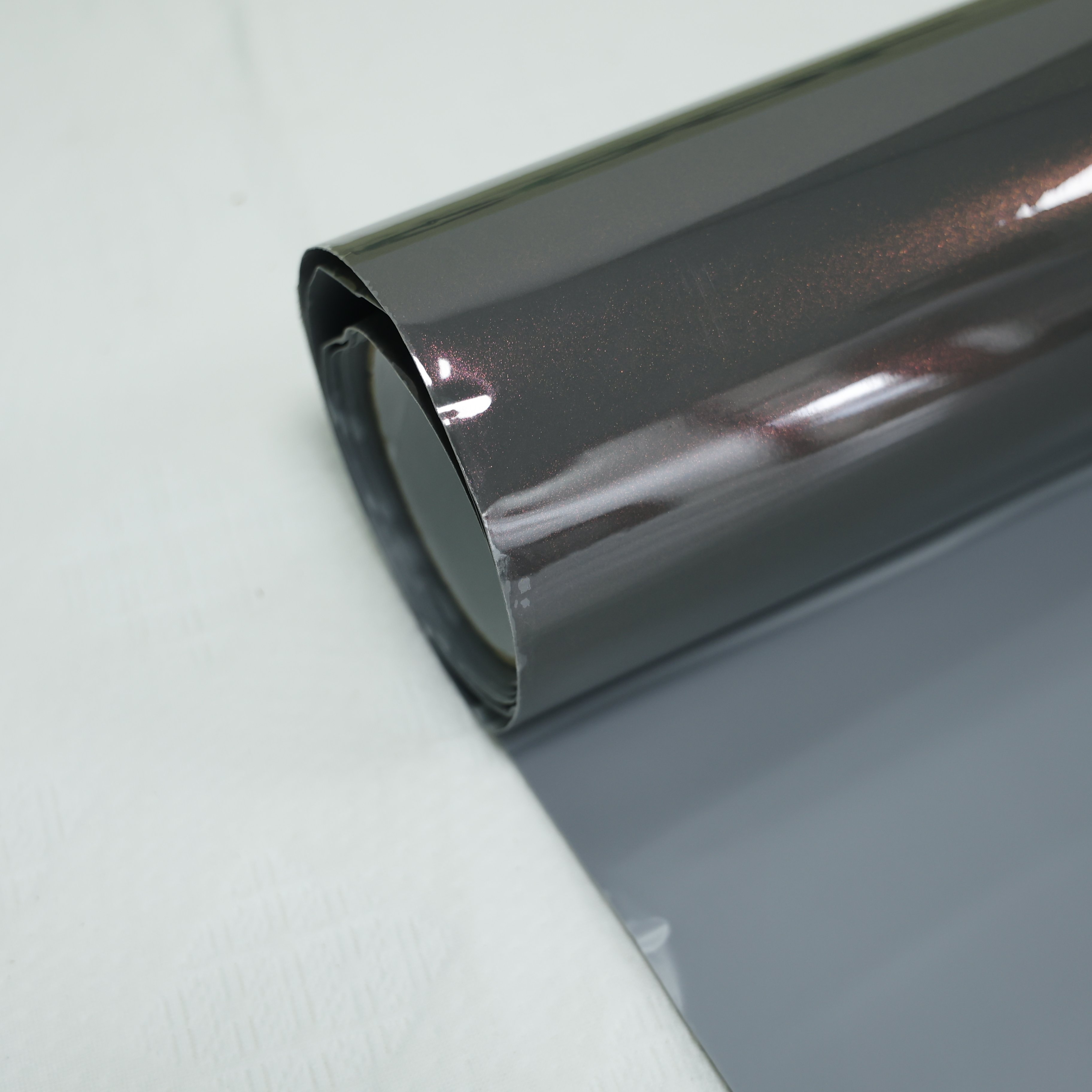 Anti Scratches High Gloss Self-healing HIGHCOOL 6.5mil PVC Car Wrap Film Glossy Berina grey Full Tint Color Changing Car Film