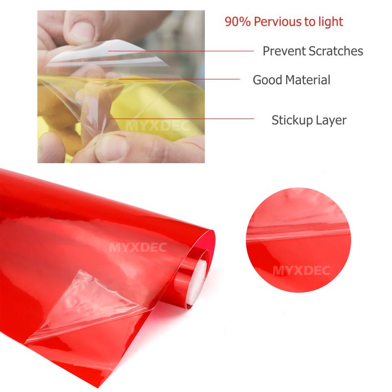 Black Blue Tint Car Taillight Foil Self Adhesive Color Vehicle Fog Light Sticker Auto Headlight Tinted Wrap Vinyl Film