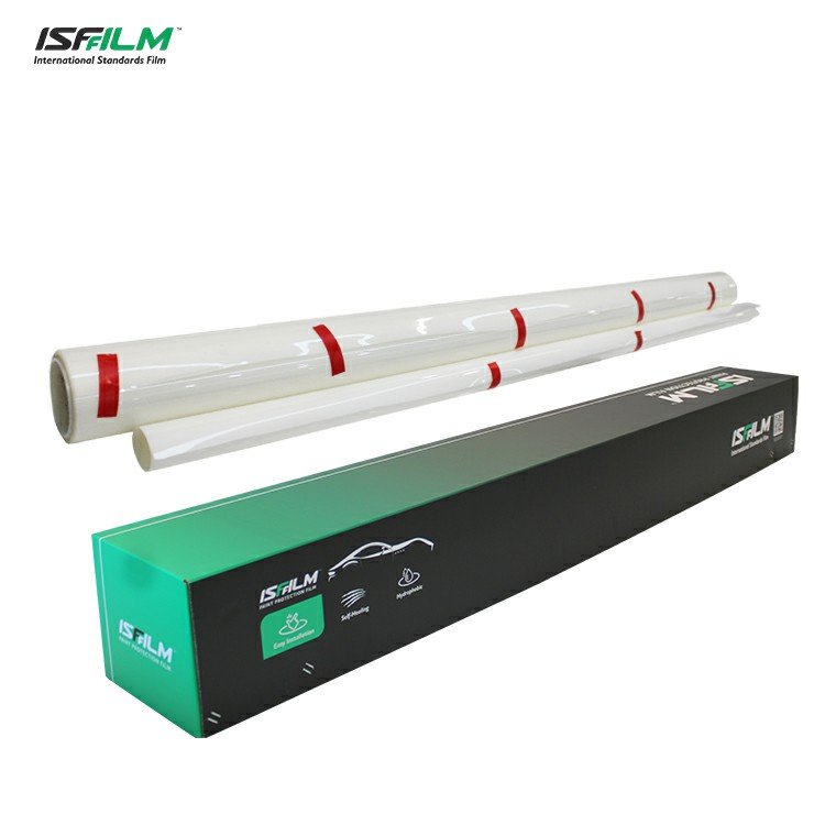 ISF Top Coating glossy self-adhesive Protective anti scratch Car Paint Protection PPF TPU Film Universal Car Body Wrap