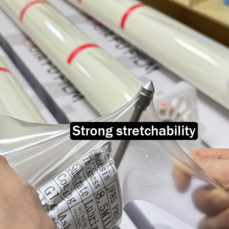 anti-yellowing anti-scratch High viscosity Glossy clear 7.5mil TPU PPF invisible car paint protection film 5 year warranty