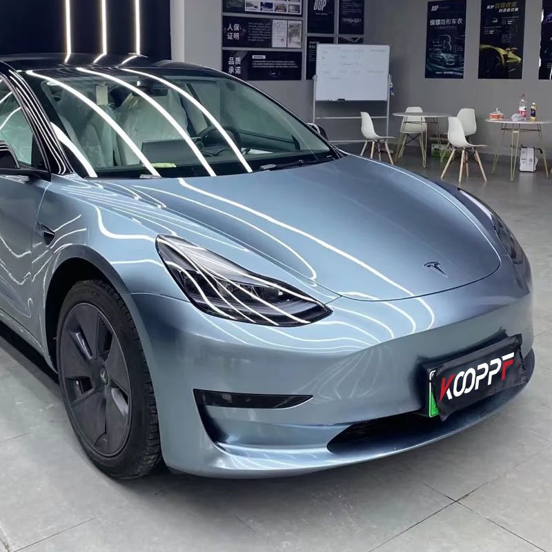 KOOPPF Color TPU manufactur ppf paint protection film car films 1 rolls 1.52*16M wrap glossi film