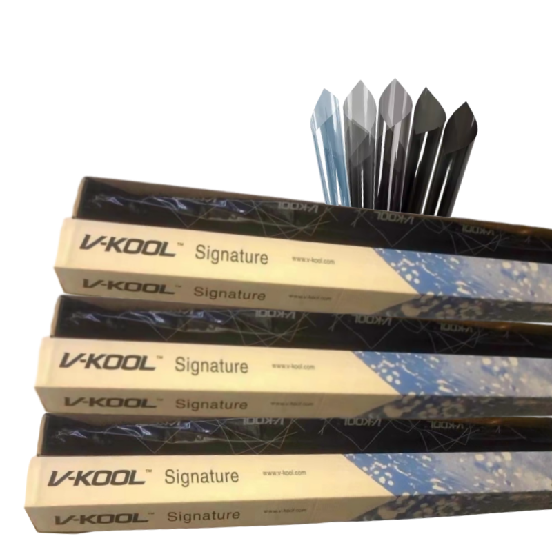 Manufacturer Nano Ceramic Solar Car Roller Shutter Detachable Protective Glass Window VKOOL Car Sunshade Film