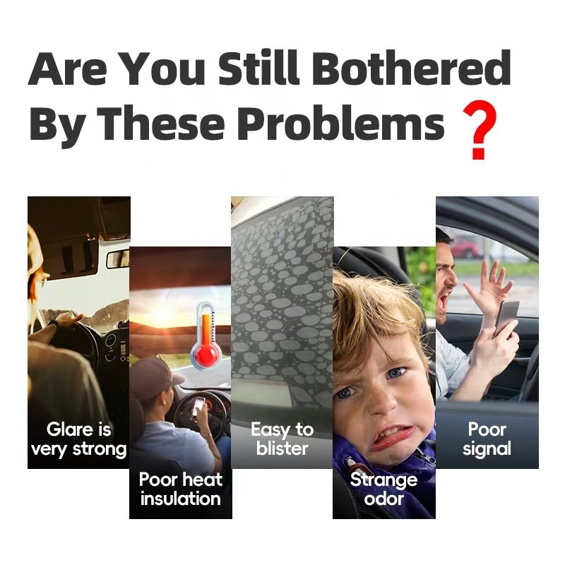 Safety Film Anti Shatter Window Film Car UV Protection Sun Protection Car Solar Window Film