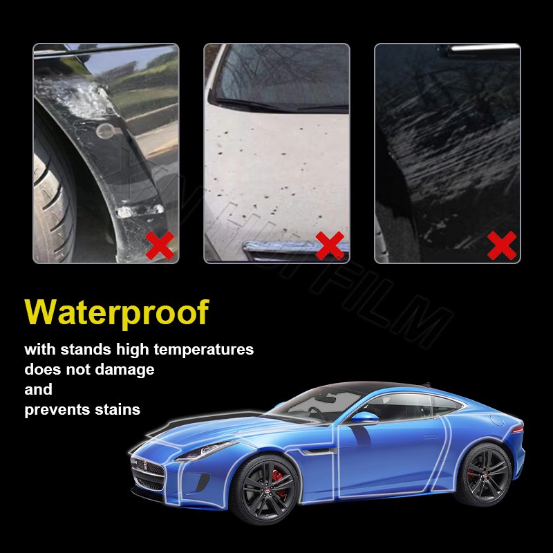 1.52*15M Gloss Self Adhesive Wrap Vehicle Anti Scratch PPF Paint Protection Film TPU TPH Car Protection Film