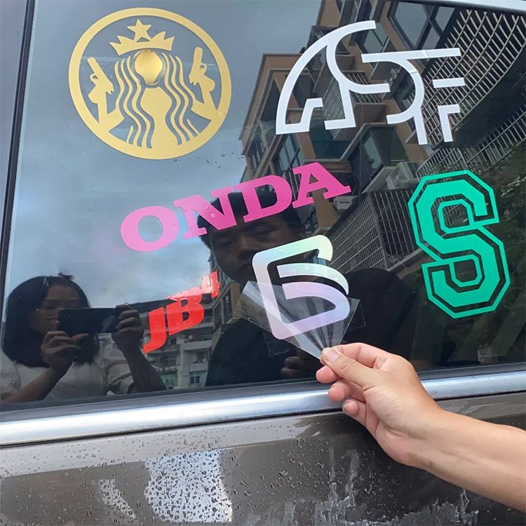 High Quality Reflective Personalized Custom Car Sticker Waterproof Car Stickers And Vinyl Decals