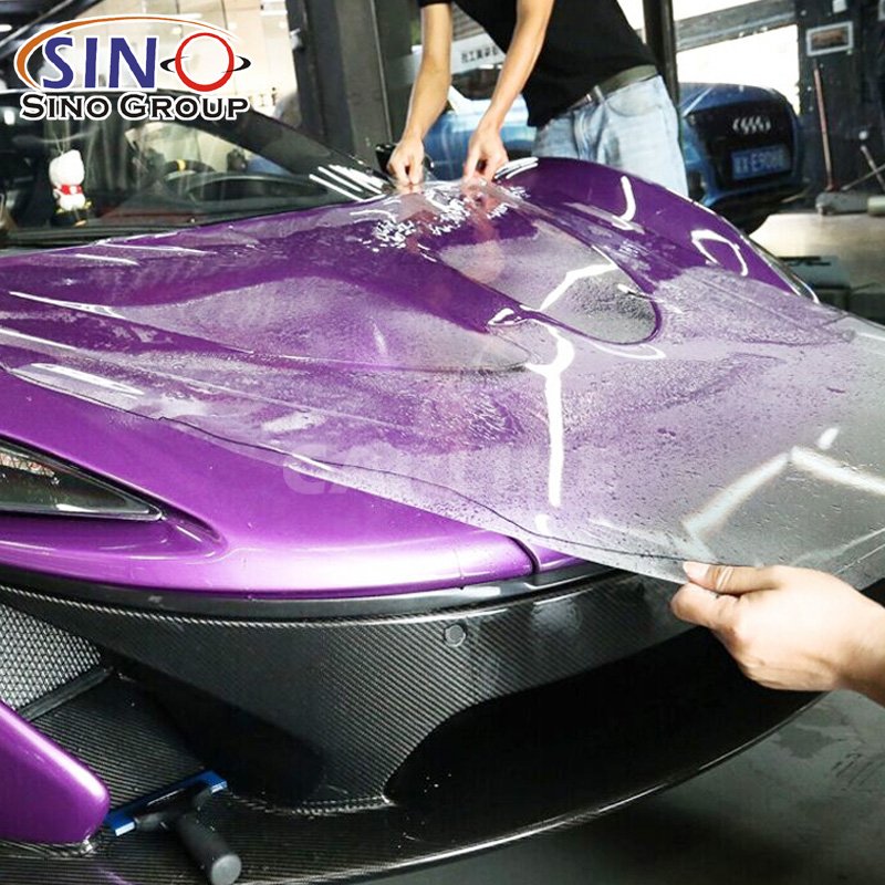 1.52x15M Gloss Heat-repair Stretchable TPH Protection Auto PPF Vinyl Transparent Car Body Paint Protective Film