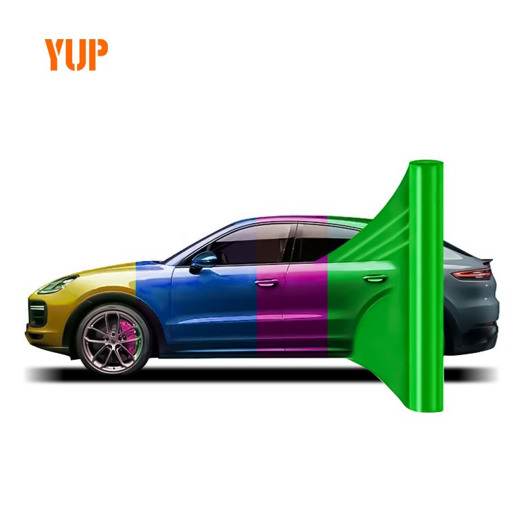 Free Sample High Quality Wholesale Chameleon Color Matte Self Adhesive Rolls Film Full Body Sticker Vinyl Wrap Wrapping For Car