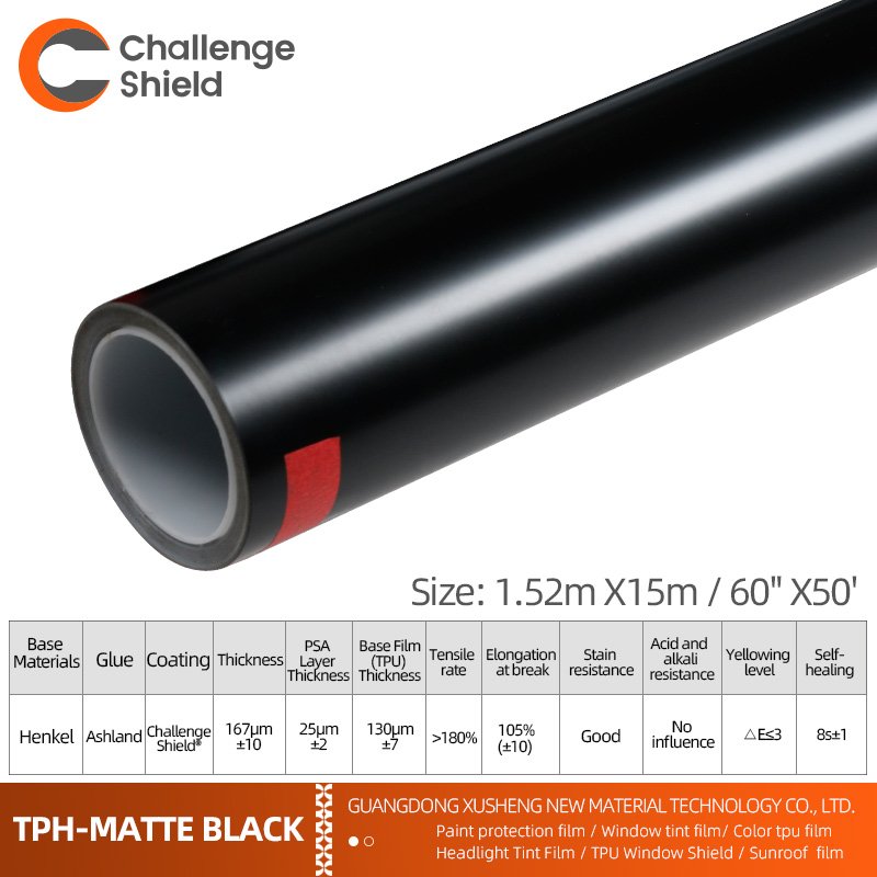 Manufacturer transparent self healing ppf car film protection nano ceramic coating TPH TPU PPF car paint protection film