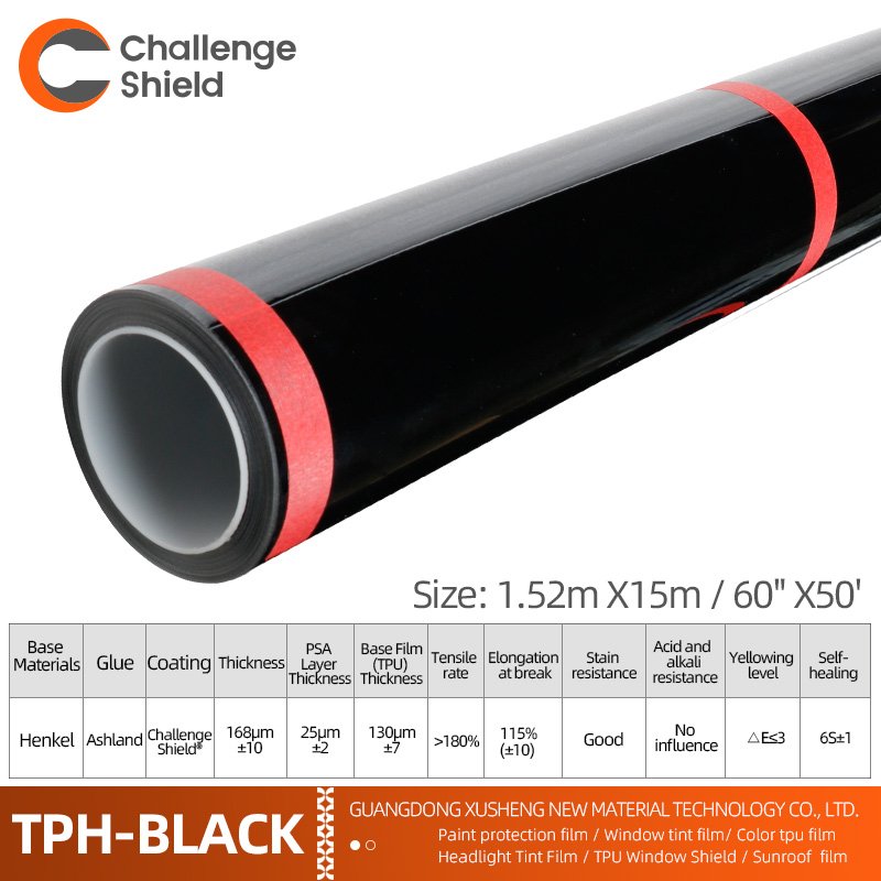 Manufacturer transparent self healing ppf car film protection nano ceramic coating TPH TPU PPF car paint protection film
