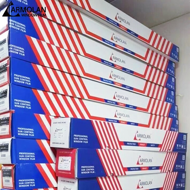 High Heat Rejection Armolan 100% window VLT 5% solar Tint Film Primary Carbon HD Armolan Window Film for car