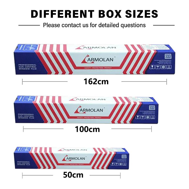 High Heat Rejection Armolan 100% window VLT 5% solar Tint Film Primary Carbon HD Armolan Window Film for car