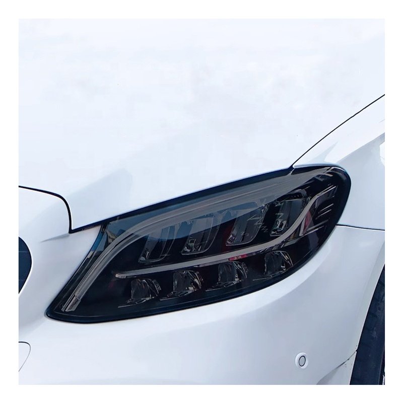 Self healing car headlight film light smoked black film taillight car TPH wrap film