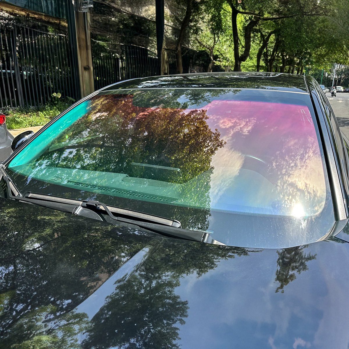 Beikaer Dazzle Color Window Film Chameleon Window Tint Red Purple Car Chameleon Film Window Tint