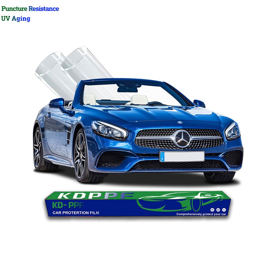 High Quality Glossy TPU PPF Paint Protection Film 7.5 mil Self Healing Anti Scratch Non Yellowing Car Film 60in X 60ft roll