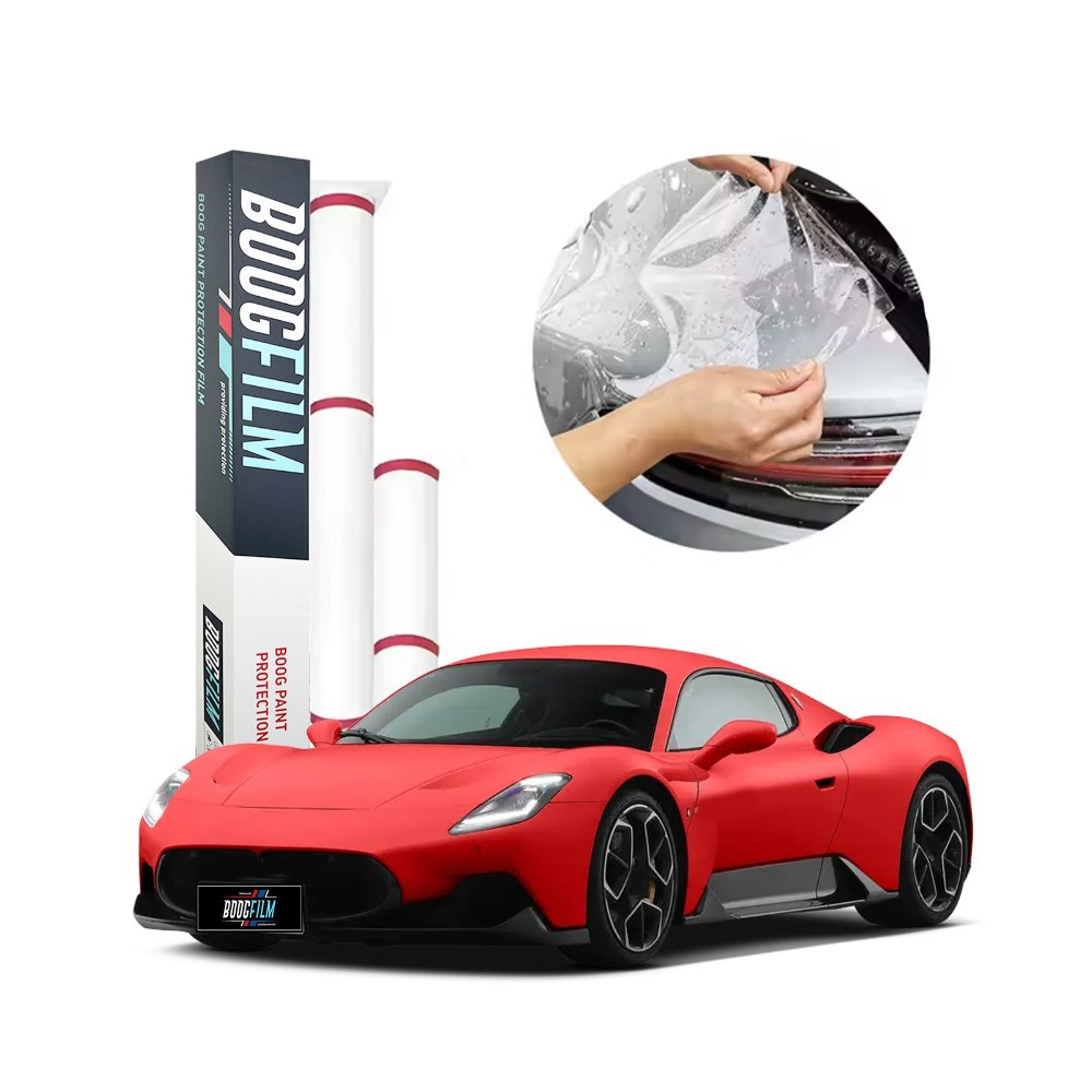 DDP Clear Matte Black PPF Car Paint Protection Film TPH 1.52*15M self healing Car Film