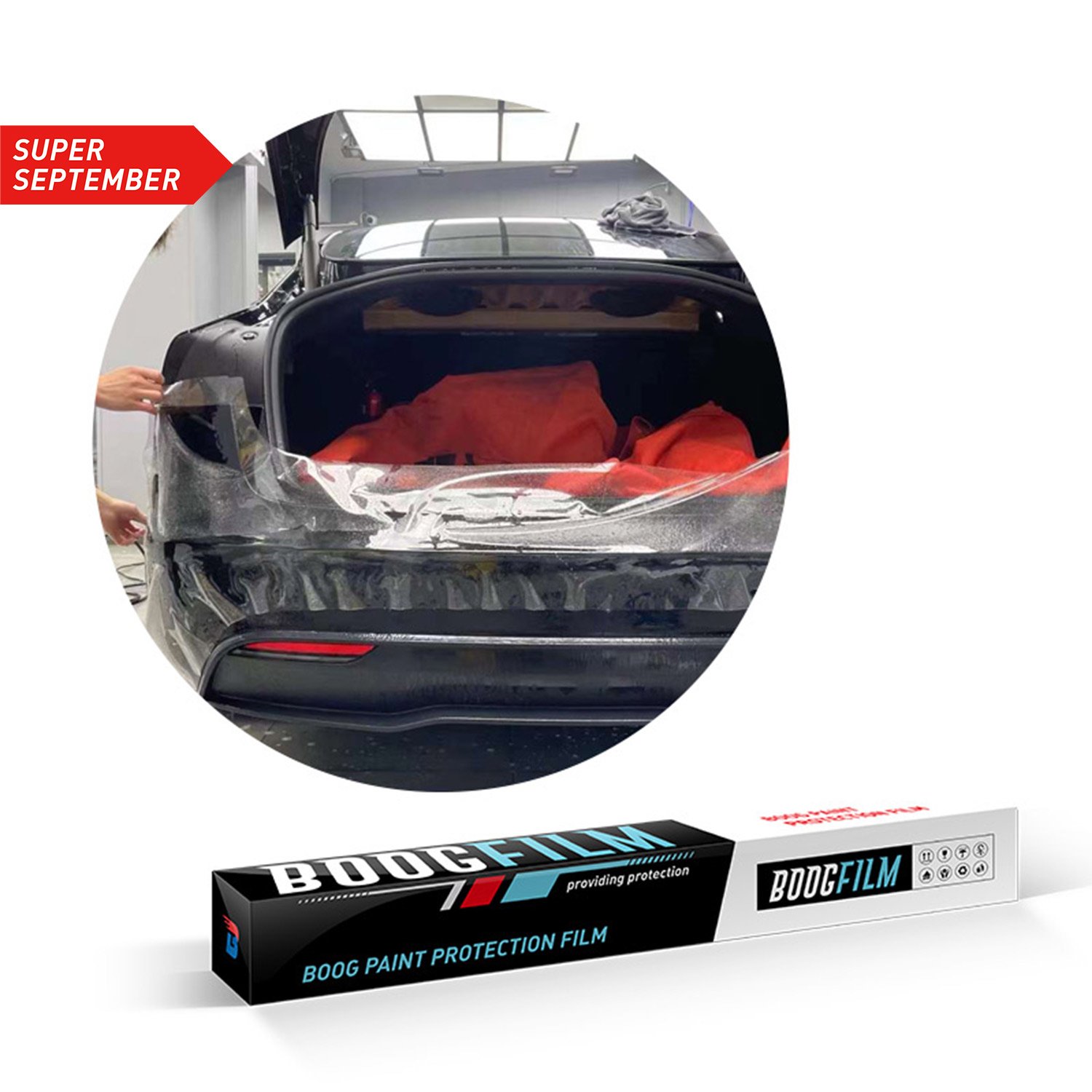 BOOGFILM manufacturer Heat Healing High Gloss Transparent Auto Paint Protection PPF TPU Non-Yellowing Car Film