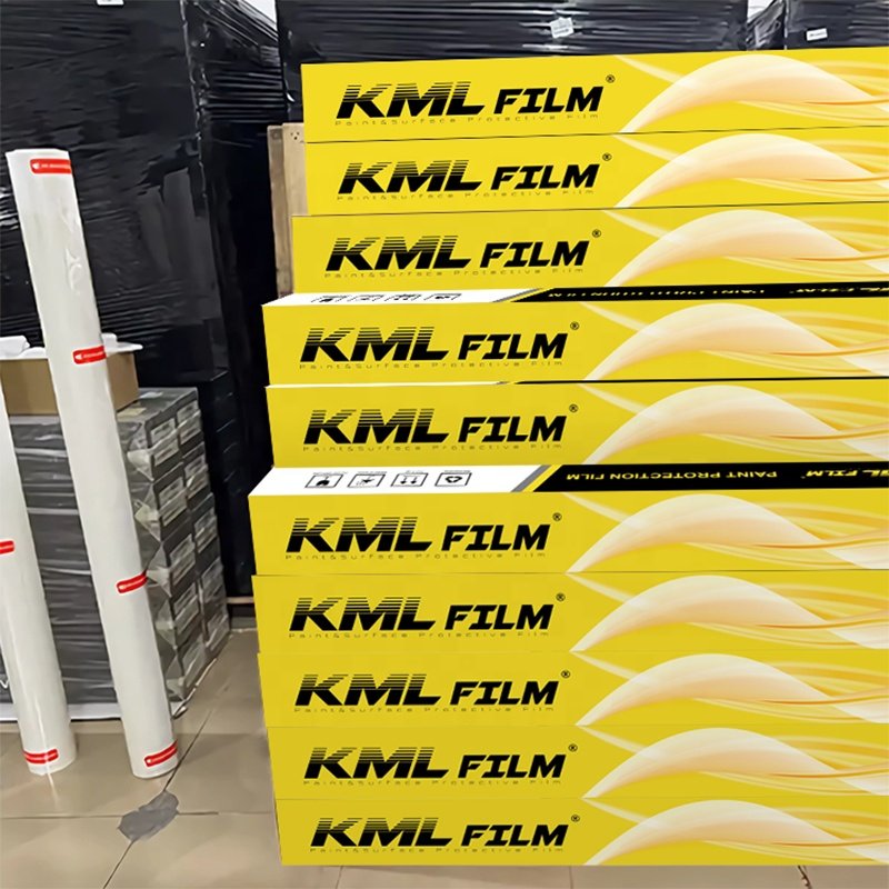 KML car film anti scratch heat repair tpu ppf film Ashland glue ppf manufacturer