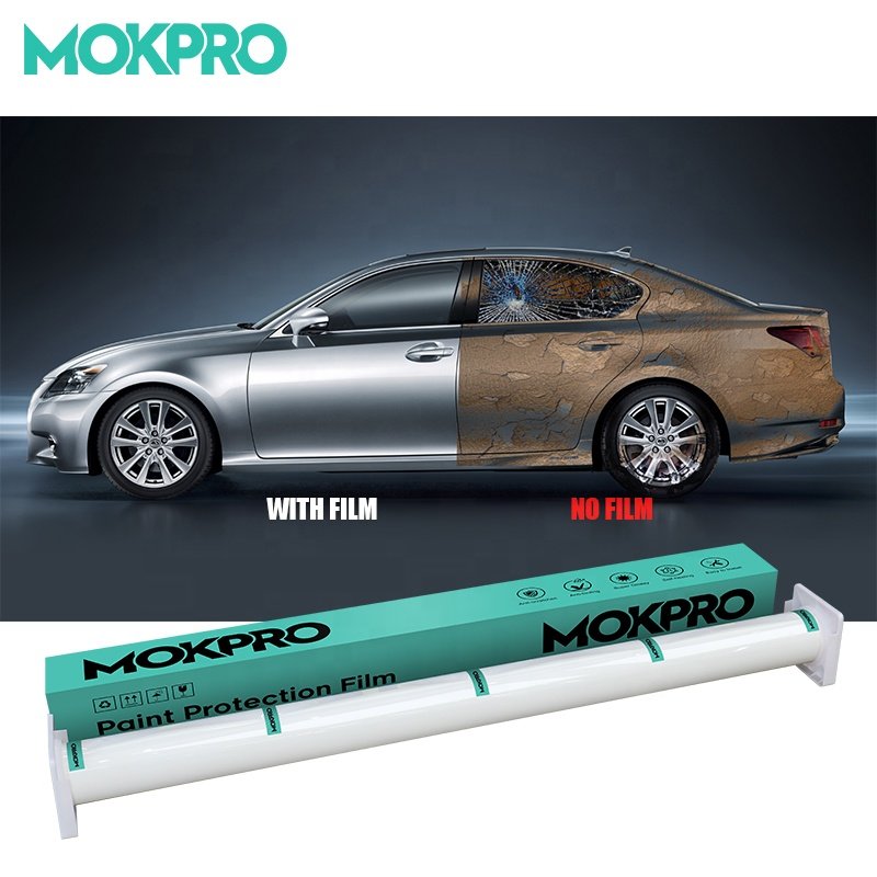 MOKPRO TPU-Z1 UV PROOf Clear TPU PPF Anti Scratch Self Healing Sand Proof Hydrophobic Transparent Paint Protection Car Film