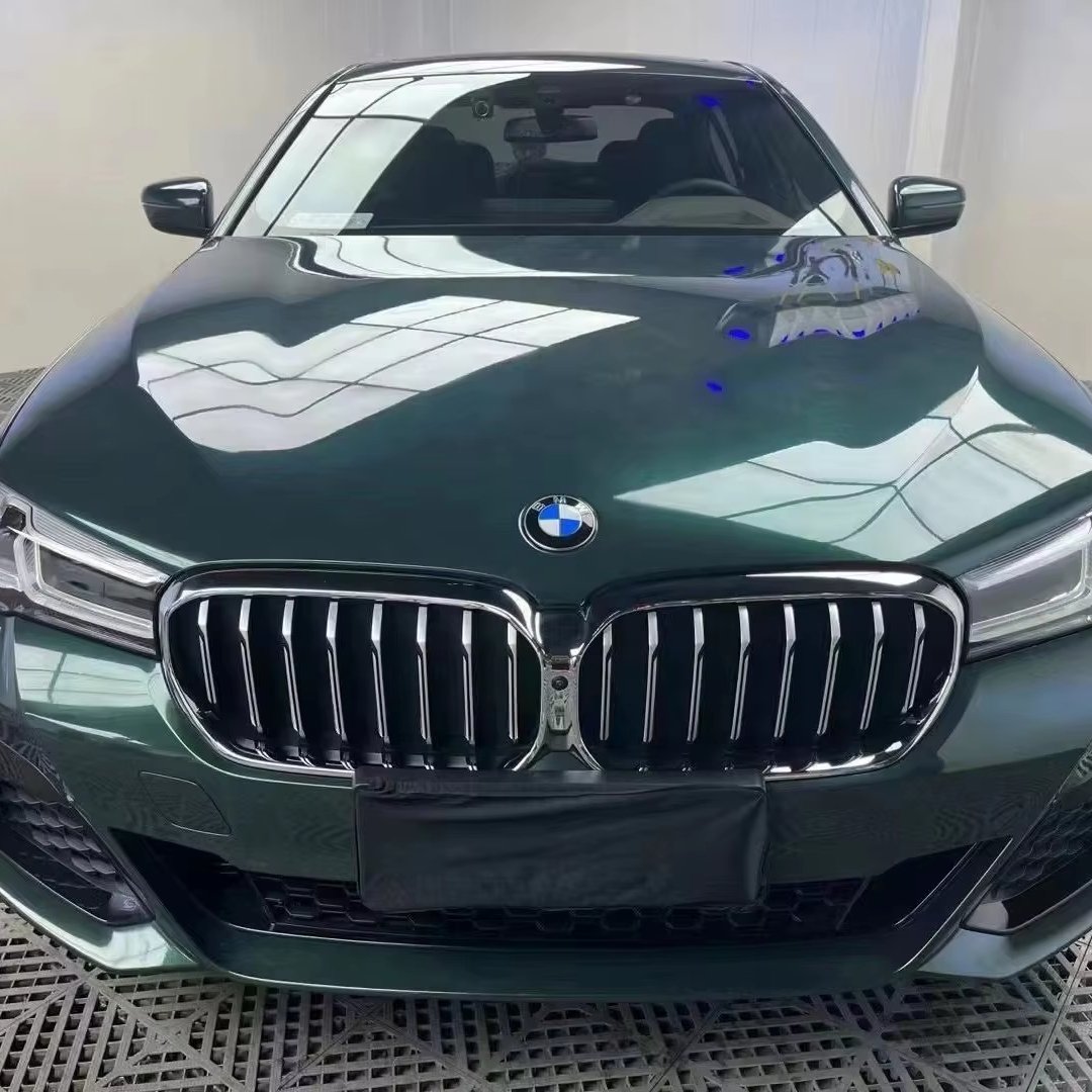 Carbins High Quality 1.52*1.8M Self-adhesive Car Films Car Stickers PET Gotland Green Car Vinyl Wrap