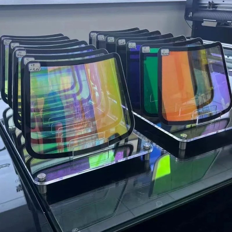 High Quality PET Chameleon Car Window Nano Ceramic Film VLT 80% Purple Chameleon Windscreen Solar Windows Tint Film