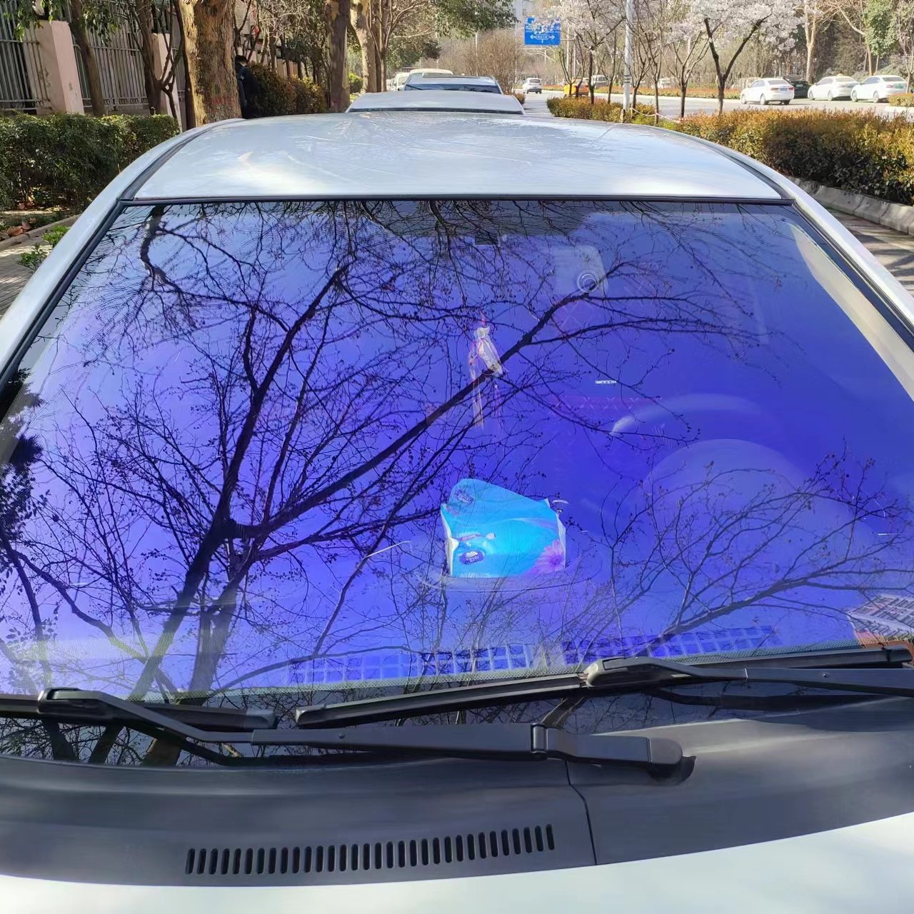 ZR85 Chameleon Window Film 3MIL UV Rejection Car Window Tint 85%VLT 1.52*30m/roll Anti-Glare Heat-Insulation Chameleon Film