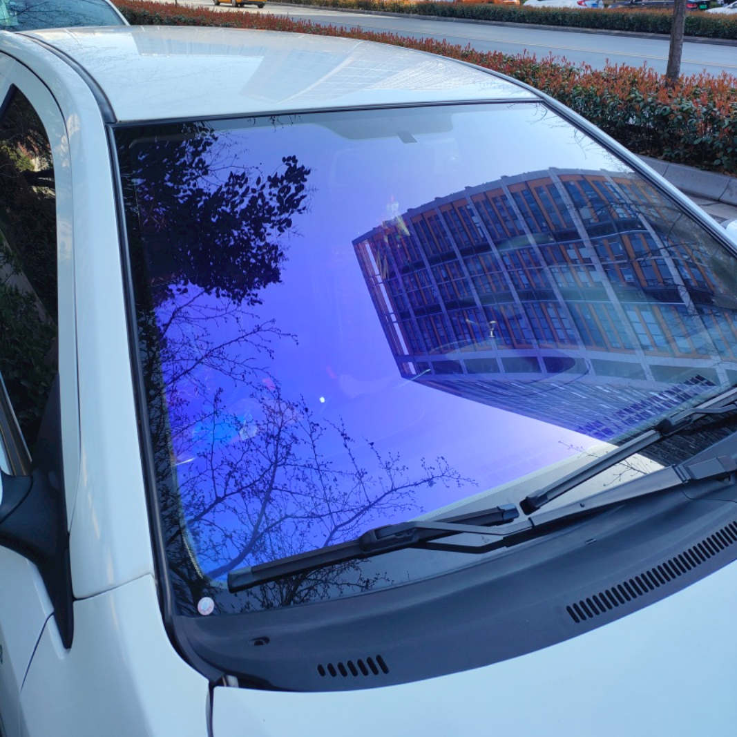 ZR85 Chameleon Window Film 3MIL UV Rejection Car Window Tint 85%VLT 1.52*30m/roll Anti-Glare Heat-Insulation Chameleon Film
