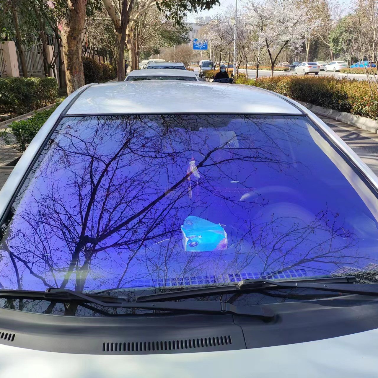 ZR85 Chameleon Window Film 3MIL UV Rejection Car Window Tint 85%VLT 1.52*30m/roll Anti-Glare Heat-Insulation Chameleon Film