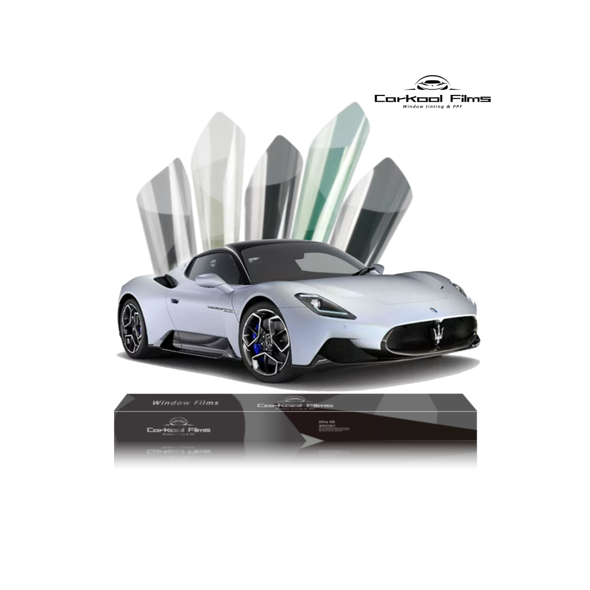 Korean Quality Nano Ceramic Film with Heat Insulation UV Protection Anti Glare Car Films Darkness Car Window Tint Film