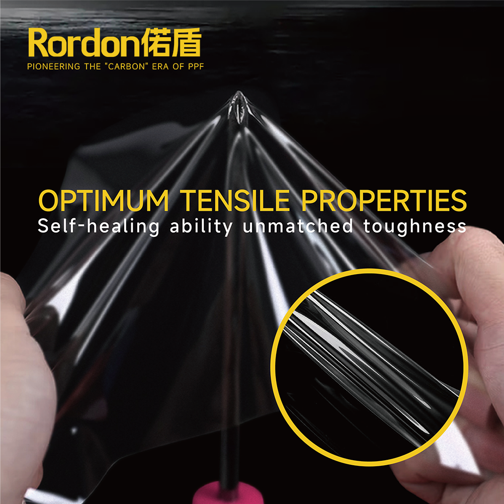 2024 hot sell Rordon Car Film 6.5 mil Instant Self healing Car Film0 Transparent PPF Film Car Paint Protection TPU Film