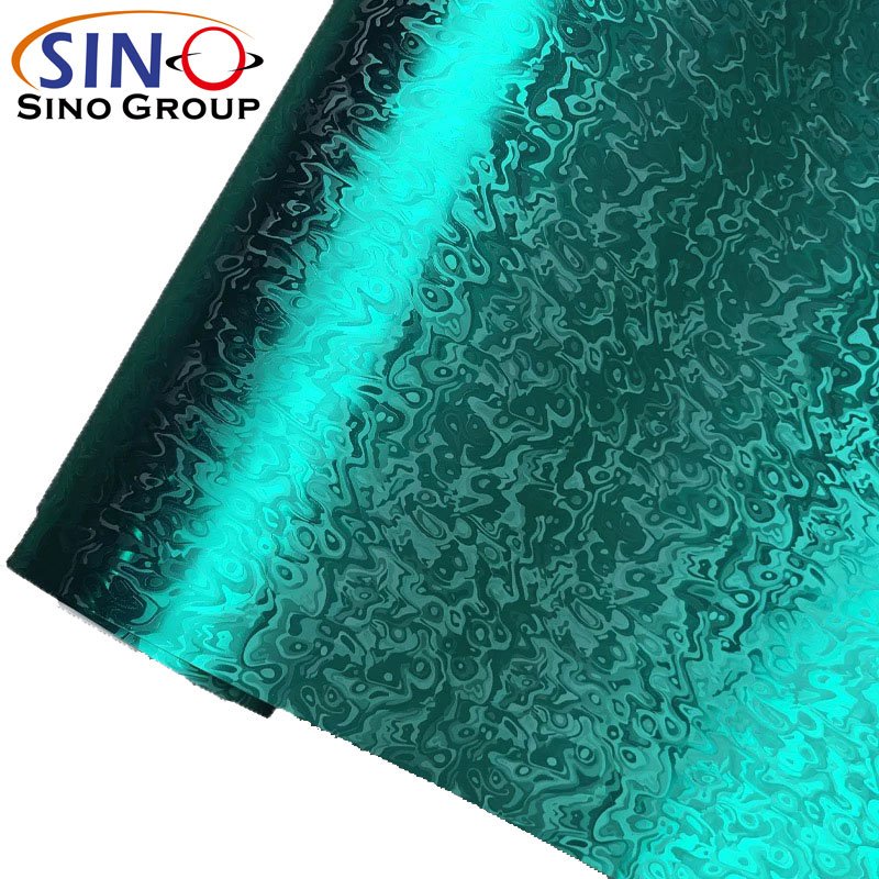 Factory Supply 1.52x17M/5x56FT 3D Carbon Fiber Vinyl 3D Universe Black PET Air Bubble Release Car Film