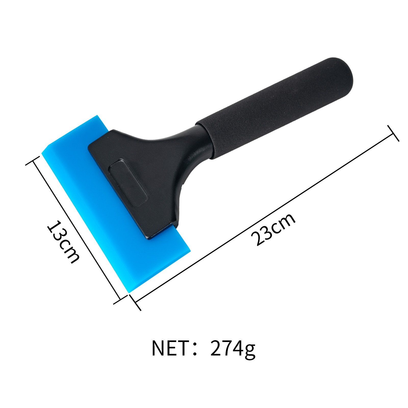 Free Sample Blue Vinyl Tint Water Wiper Scraper Squeegee Car Wrap Tools for TPU PPF Car Film Tools