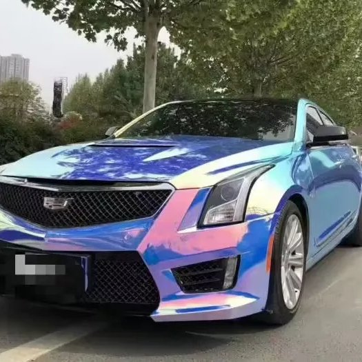 Car wrap vinyl self healing pattern car wrap design blue to purple gradient fade adhesivo vinyl auto car wrap graphics