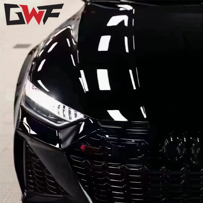 PET Crystal Piano Black Gloss Black Wholesale Car Color Sticker Car Warp Free Car Wrapping Vinyl Film