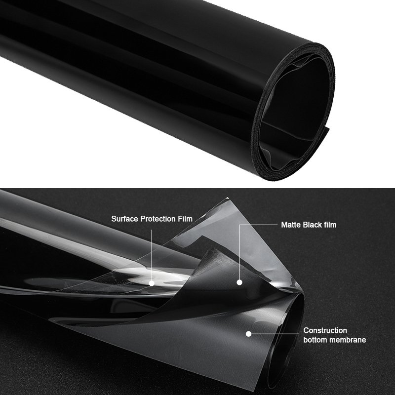 For Tesla Cybertruck 2024 TPU full car custom anti-scratch film pre-cut protective matte black film