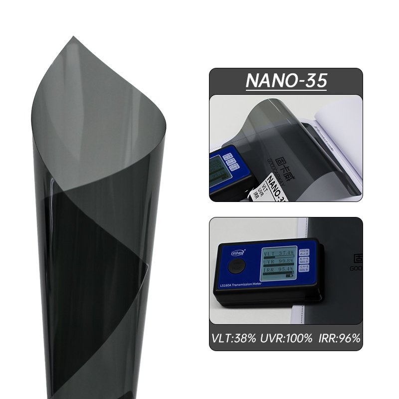 High Quality Ultra High Definition NANO Series Nano-35 Nano Ceramic Film for Car Window