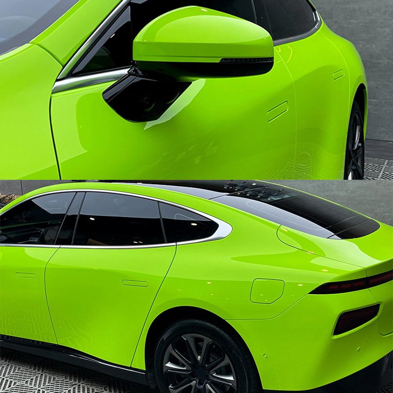 Wholesale Color Change Film Colorful Ppf Colored Sticker Cover Sticker Vinyl Wrap Tpu Apple Green For Car