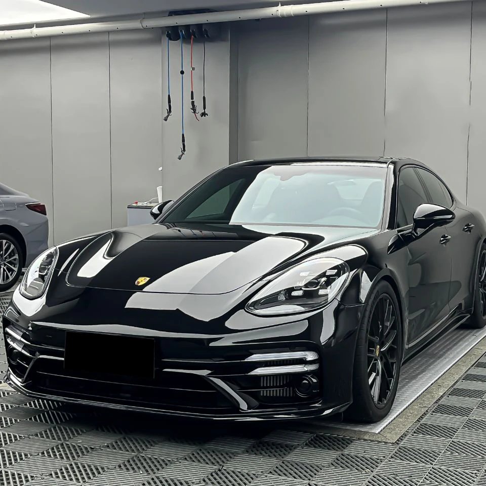 Factory Price Wholesale Selfadhesive Satin Full Body Car Wrap Vinyl Gloss Black Color High Quality Wrapping Rolls Film