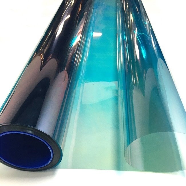3M Quality Car Chameleon Window2plyt Film Self Adwindow Filmbow Solar Tint Film Heat Rejection 1.52*30M PET Color Change Window