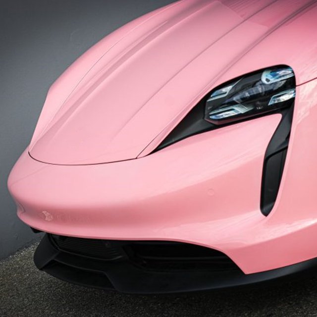 car film vinyl wrap 1.52*17 M Glossy Pink Air Bubble Free Car Wrap Film Adhesive Vinyl