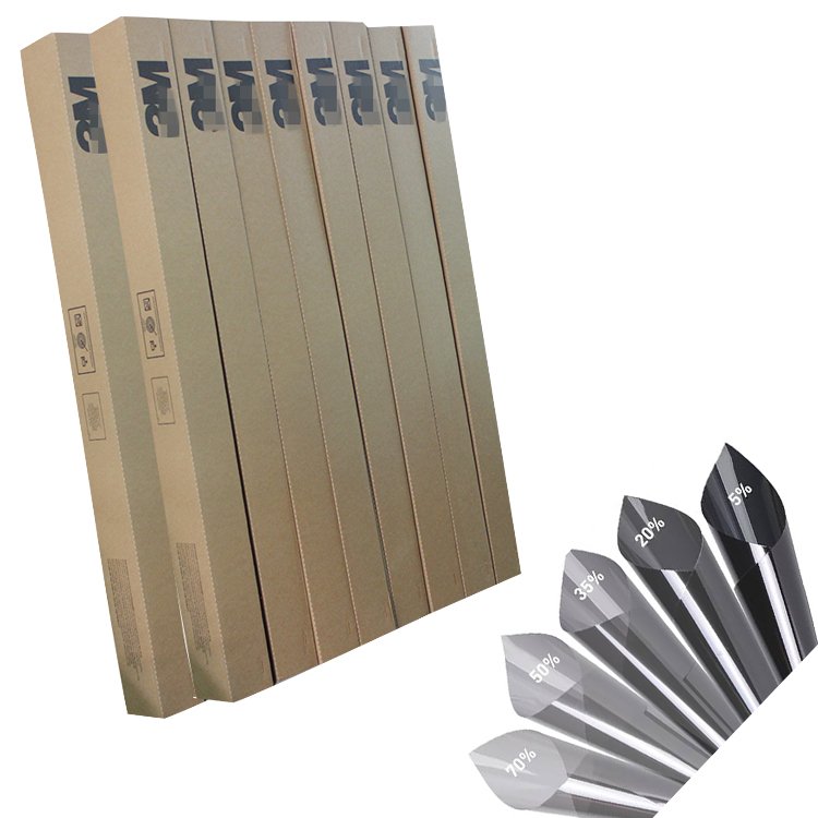 3m Insulation Window Tint Film black VLT20% Nano Ceramic Tints car Window Films High quality automobile membrane
