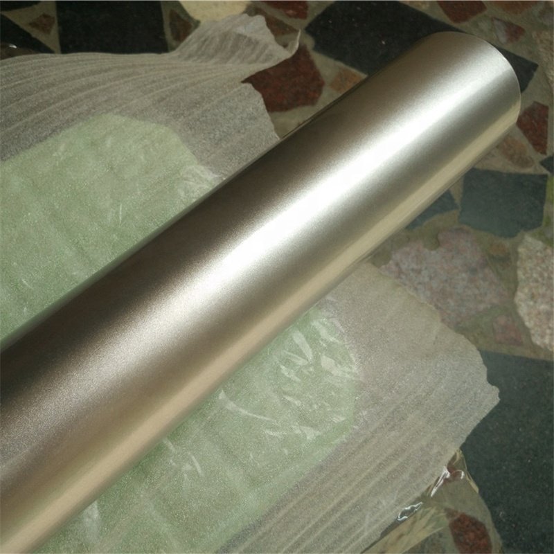 Silver Metallic Glossy Candy Vinyl Wrap Car Film Sticker Decal Sheet Air Bubble Free for laptop cell mobile phone desktop wrap