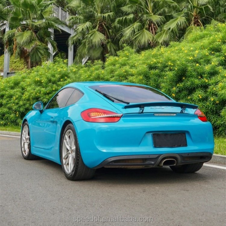 PVC High Polymeric High Gloss Miami Blue Car Body Sticker Wrap Vinyl Car Film