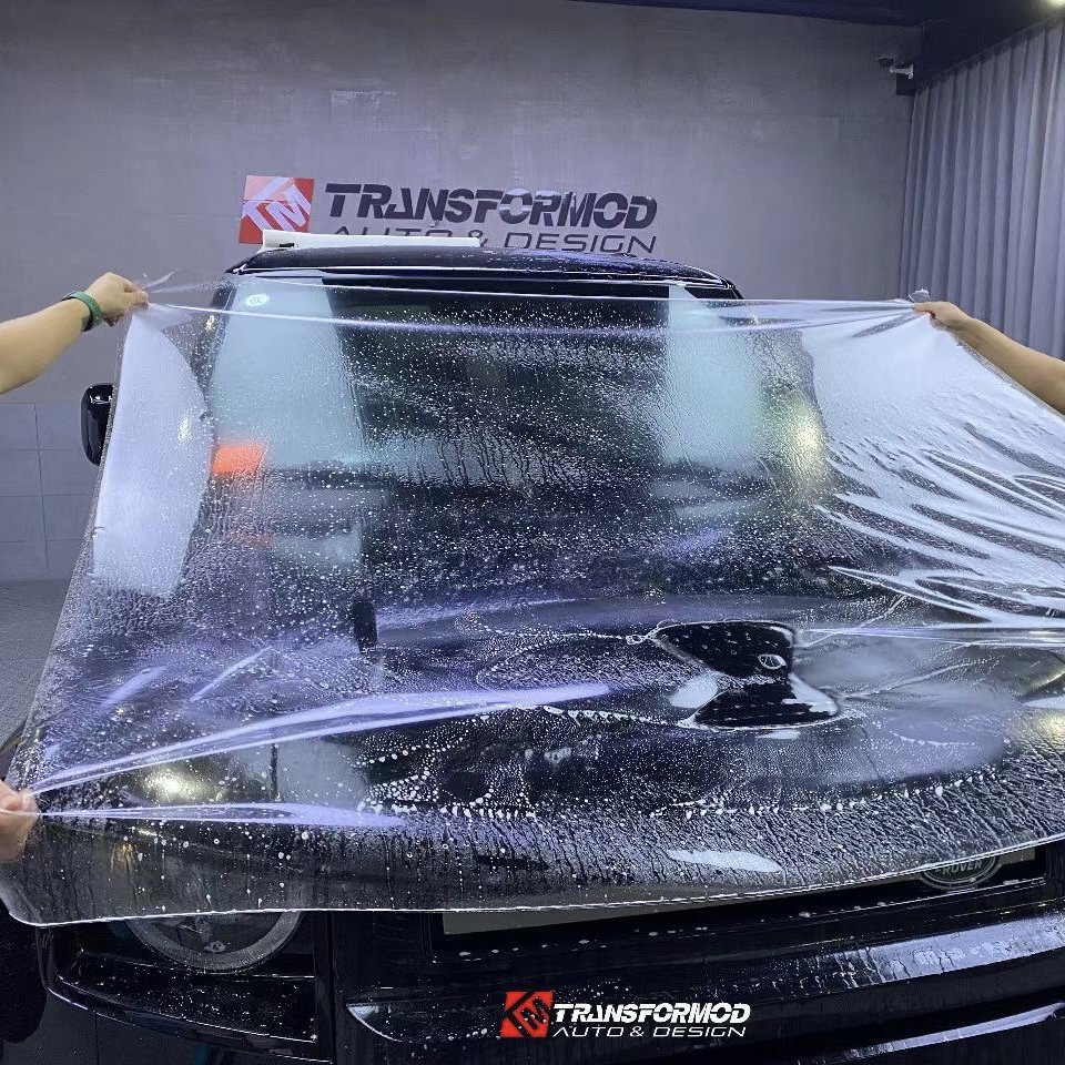 TRANSFORMOD TPU Car Films 8 Mil Thickness Self Healing Yellowing Resistance Strong Toughness 8 Years Warranty Good Car Body Roll
