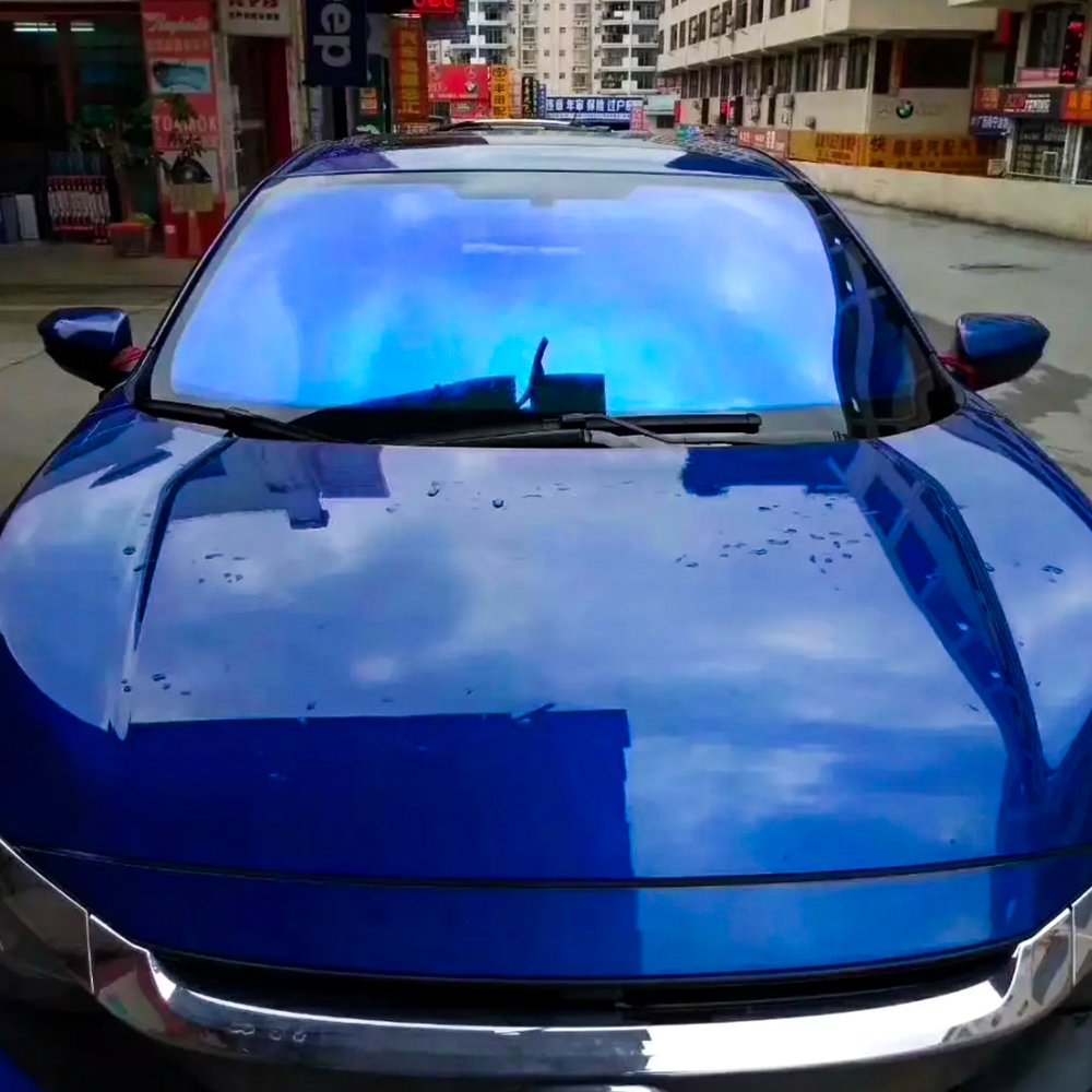 Chameleon Window Tint Solar Rejection Chameleon Blue Car Window Films Nano Ceramic Heat Rejection Blue Chameleon Tint