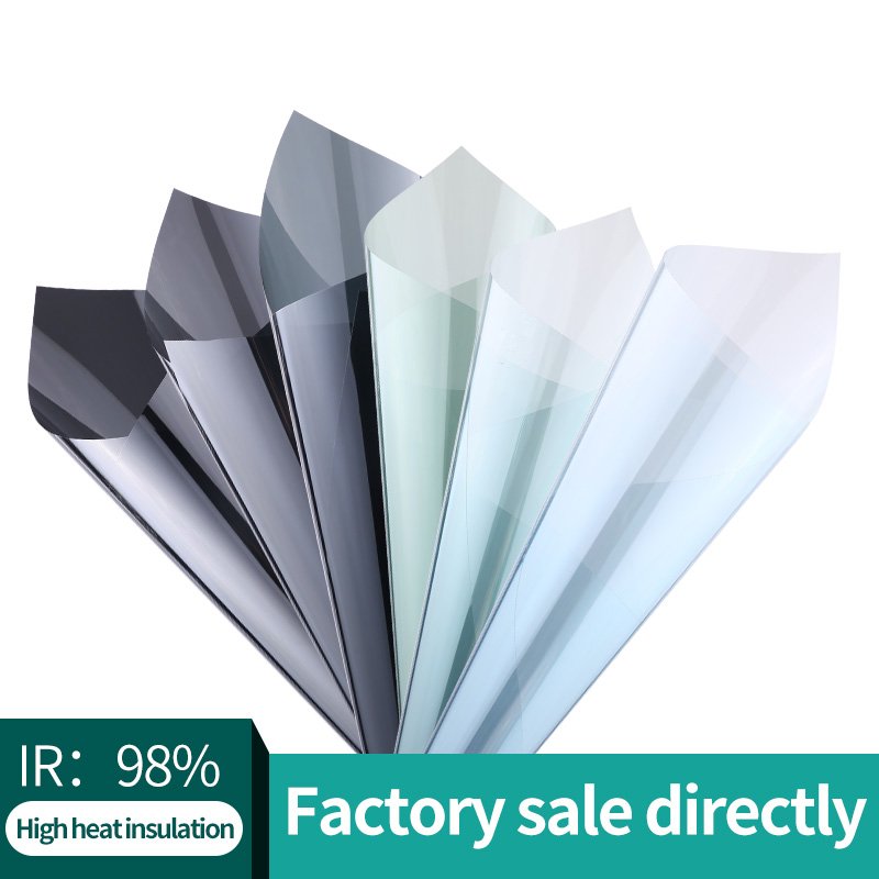High Quality Durability 3 Years Pet Material No Fading UV Resistant 90% Black Grey Car Windw Tint Film