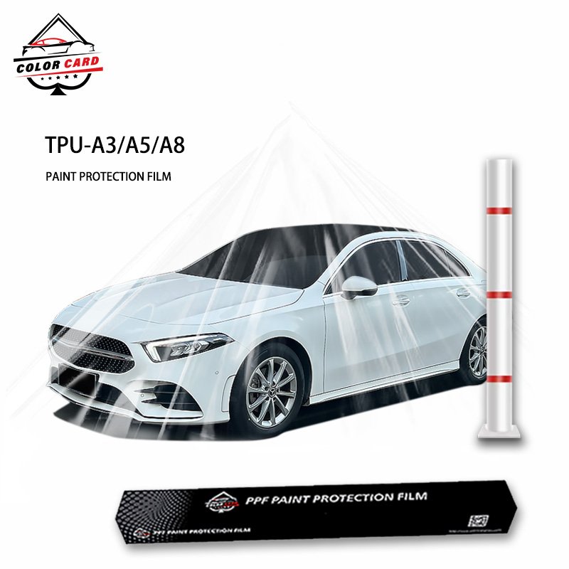 USA Quality TPU Paint Protection Film Anti Yellowing Anti Scratch Transparent 6.5MIL 7.5MIL 8.5MIL PPF TPU Self Healing Car Film
