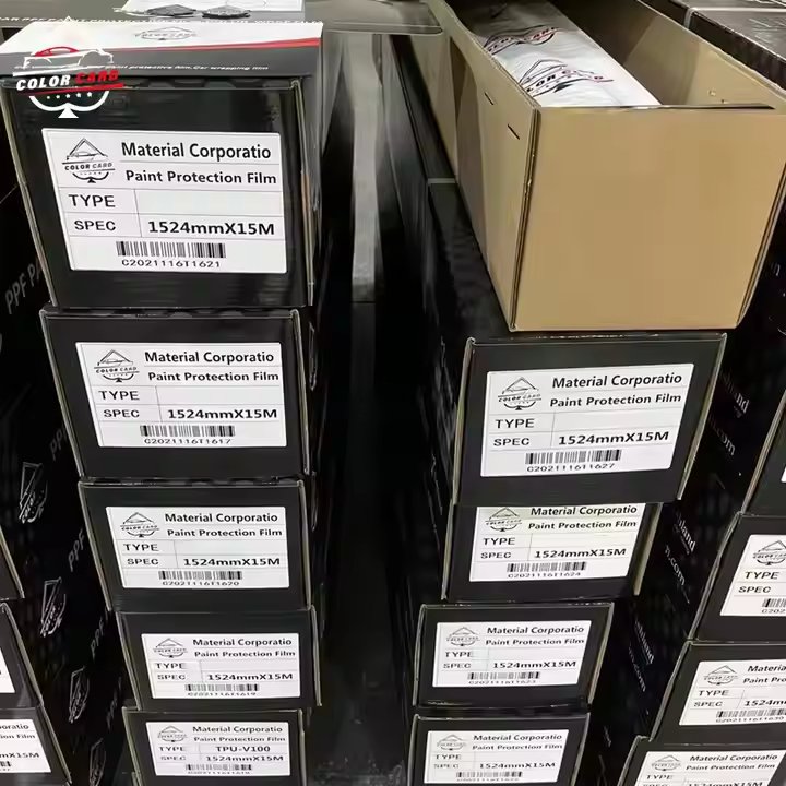 USA Quality TPU Paint Protection Film Anti Yellowing Anti Scratch Transparent 6.5MIL 7.5MIL 8.5MIL PPF TPU Self Healing Car Film
